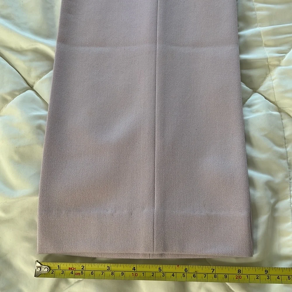 Vintage ‘90s Vertigo made in France classic lilac  trouser with logo belt S / 26 - Picture 13 of 17